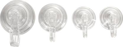 INTERDESIGN Power Lock Suction Hook, Set of 4 Hook 1