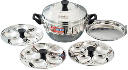 Eurostyle Compact S.S 15 Induction & Standard Idli Maker