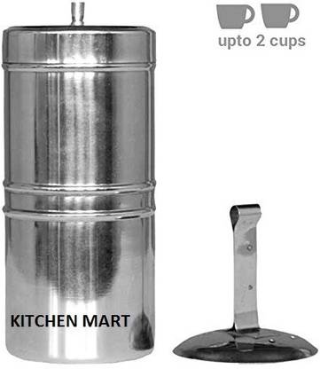 Kitchen Mart South Indian Style 2 Cups Indian Coffee Filter