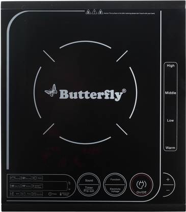 Butterfly 2200 W Induction Cooktop Touch Panel