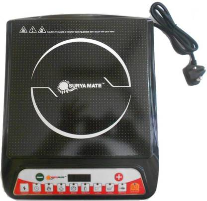Suryamate 2000 W Induction Cooktop Push Button