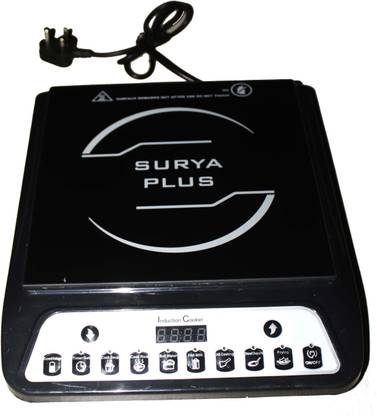 Surya Plus 2000 W Induction Cooktop Push Button