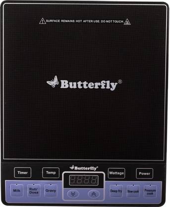 Butterfly 1500 W Induction Cooktop Push Button