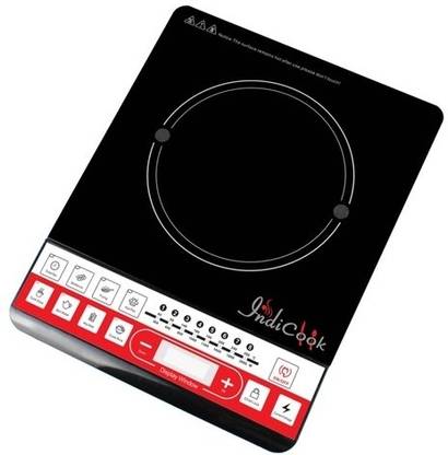 Indicook 2000 W Induction Cooktop Push Button
