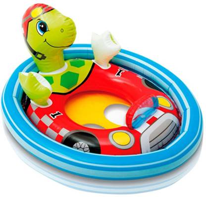 INTEX Turtle See Me Sit Ring Inflatable Pool Accessory