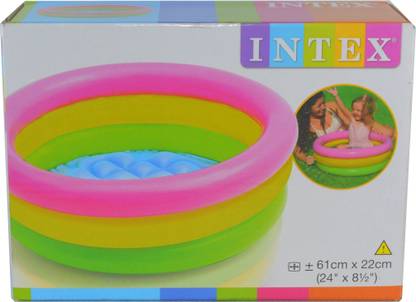 INTEX Bath Tub junior 61*22 CM Inflatable Swimming Pool