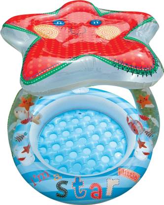 INTEX Lil Star Shade Baby Inflatable Swimming Pool