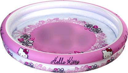 Simba Hello Kitty 2 Ring Inflatable Swimming Pool