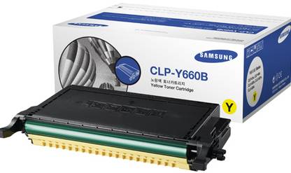 Samsung CLP Y660B Yellow Toner Cartridge