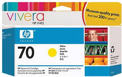 HP 70 Yellow Ink Cartridge