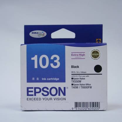 Epson 103 Black Ink cartridge C13T103190