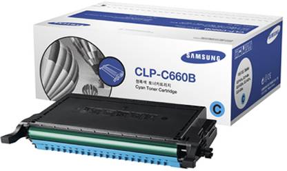 Samsung CLP C660B Cyan Toner Cartridge