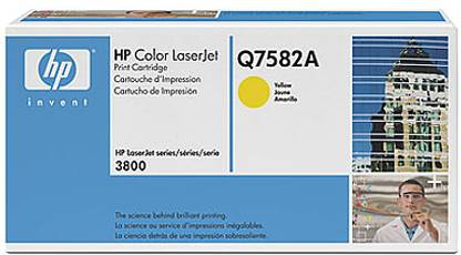 HP Color LaserJet Q7582A Yellow Print Cartridge