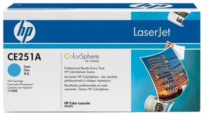 HP Color LaserJet CE251A Cyan Print Cartridge