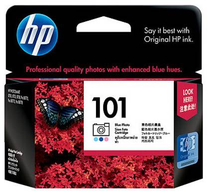 HP 101 Blue Photo Inkjet Print Cartridge