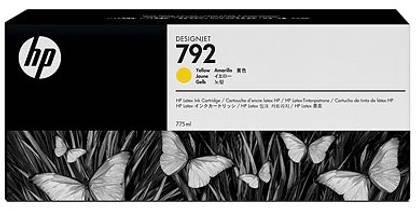 HP 792 775-ml Yellow Latex Designjet Ink Cartridge