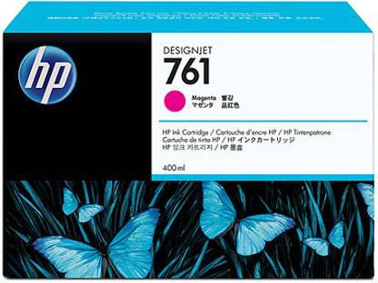 HP 761 400 ml Magenta Designjet Ink Cartridge