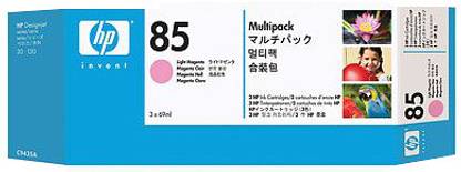 HP 85 3-pack 69-ml Light Magenta Cartridges