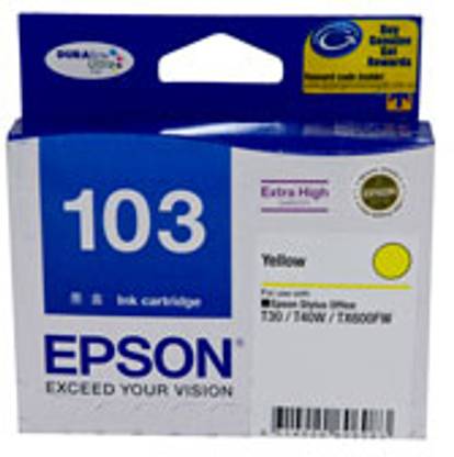 Epson 103 Yellow Ink cartridge C13T103490