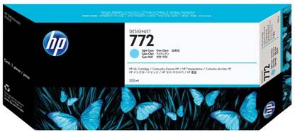 HP 772 300 ml Light Cyan Designjet Ink Cartridge