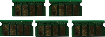 MOREL Chip for Ricoh 3510SF Printer- 5 Chip Set. Black Ink Toner