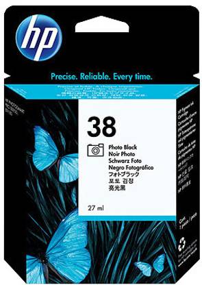 HP 38 Photo Black Ink Cartridge