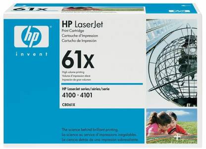 HP 61X Black LaserJet Toner Cartridge