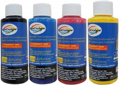 Gocolor Universal Pigment Ink 100 ml for HP / Canon / Epson Tri-Color Ink Cartridge