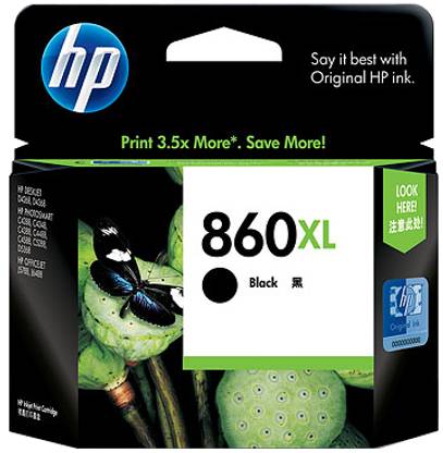 HP 860XL Black Ink Cartridge