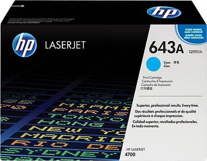 HP Color LaserJet Q5951A Cyan Print Cartridge