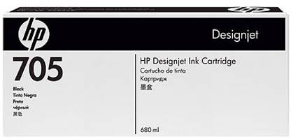 HP 705 680-ml Black Ink Cartridge