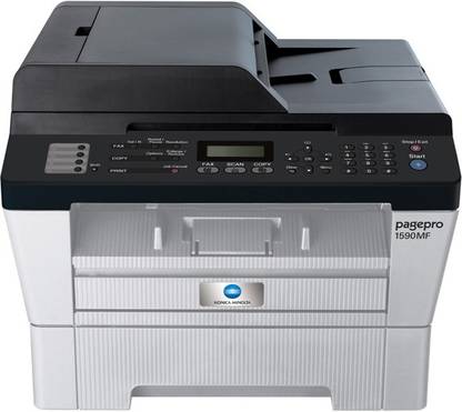 KONICA MINOLTA Pagepro 1590MF Multi Function Laser Printer with Black Ink Toner