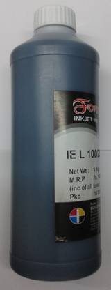 Formujet Refill Ink For Use In Epson L100 / L110 / L200 / L210 / L220 / L300 / L350 / L355 / L365 / L550 - Black Ink - 1 Litre Black Ink Cartridge