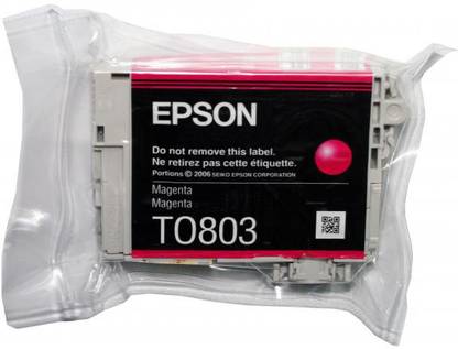 Epson T0803 Magenta Original Cartridge Magenta Ink Cartridge