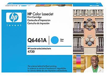 HP Color LaserJet Q6461A Cyan Print Cartridge