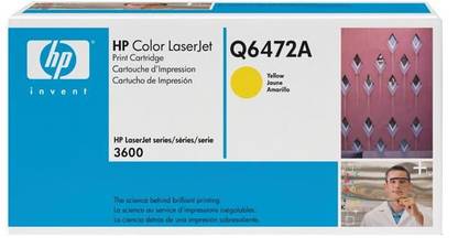 HP Color LaserJet Q6472A Yellow Print Cartridge