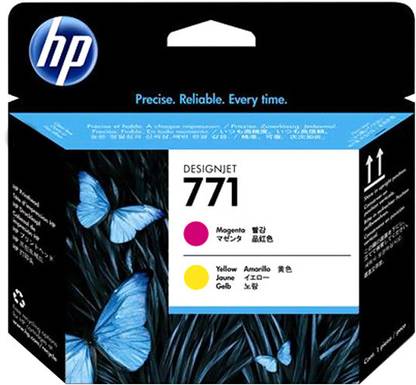 HP 771 Magenta/Yellow Designjet Printhead