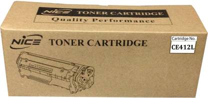 NICE CE412 / 305A Yellow Toner Cartridge Compatible for HP Pro 300 color MFP M375nw/ Pro 300 color Printer M351a/ Pro 400 color MFP M475dn/ Pro 400 color Printer M451dn/ Pro 400 color Printer M451nw Yellow Ink Toner