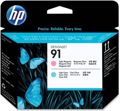 HP 91 Light Cyan and Light Magenta Printhead