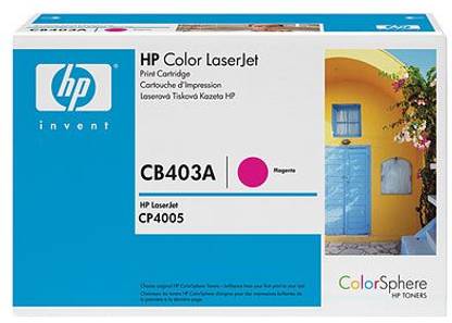 HP Color LaserJet CB403A Magenta Print Cartridge