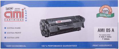 Ami Ami 05a Toner For Use In Hp 2035 , 2035n, 2055dn Black Ink Toner