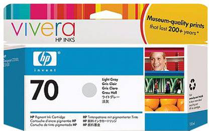 HP 70 Light Grey Ink Cartridge