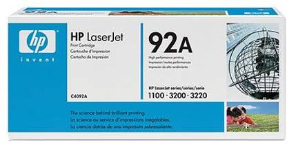 HP 92A Black LaserJet Toner Cartridge