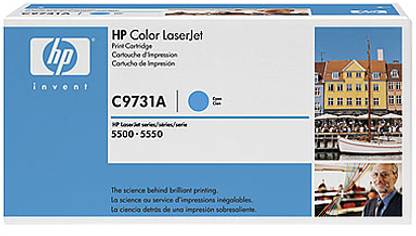 HP 645A Cyan LaserJet Toner Cartridge