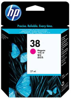 HP 38 Magenta Pigment Ink Cartridge