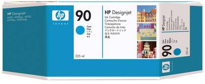 HP 90 225-ml Cyan Ink Cartridge