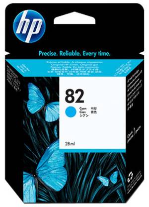 HP 82 28-ml Cyan Ink Cartridge