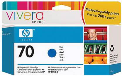 HP 70 Blue Ink Cartridge