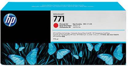 HP 771 775-ml Chromatic Red Designjet Ink Cartridge