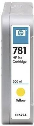 HP 781 500-ml Yellow Ink Cartridge